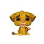 ライオンキング ファンコ ポップ シンバ フィギュア グッズ おもちゃ ディズニー Funko Pop! Disney Lion King Simba Toy, Standard, Multicolor