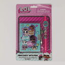 LOLTvCY ObY tBMA h[ l` LOL Surprise Diary with Pom Pen on Card