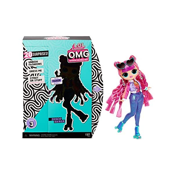 LOLサプライズ おもちゃ グッズ フィギュア 人形 ファッションドール L.O.L. Surprise! O.M.G. Series 3 Roller Chi...