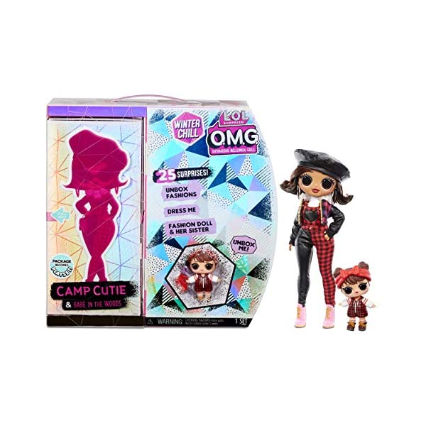 LOLサプライズ おもちゃ グッズ フィギュア 人形 ファッションドール L.O.L. Surprise! O.M.G. Winter Chill Camp C...