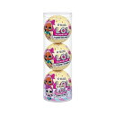 LOLサプライズ 3個セット おもちゃ グッズ フィギュア 人形 ファッションドール L.O.L. Surprise! Confetti Pop 3 Pack Showbaby 3 Re-Released Dolls Each with 9 Surpr