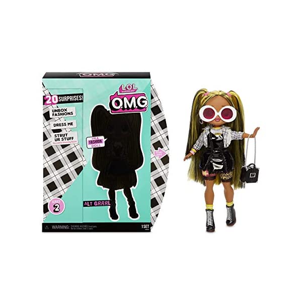 LOLサプライズ おもちゃ グッズ フィギュア 人形 ファッションドール L.O.L. Surprise! O.M.G. Alt Grrrl Fashion D...