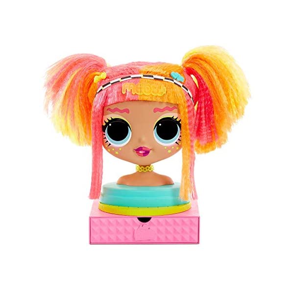 LOLサプライズ スタイリングヘッド ヘアアレンジ ヘアスタイル おもちゃ グッズ フィギュア 人形 ファッションドール L.O.L. Surprise O.M...