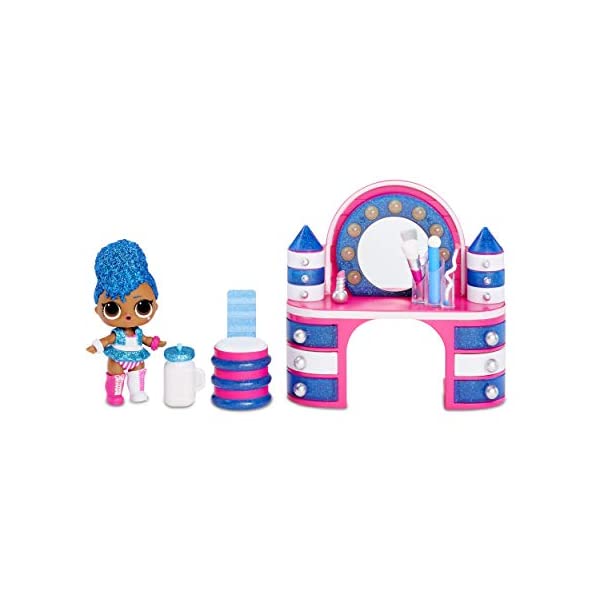 LOLサプライズ おもちゃ グッズ フィギュア 人形 ファッションドール L.O.L. Surprise! Furniture Backstage with I...