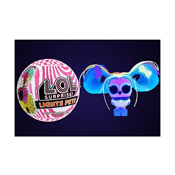 LOLサプライズ ライトヘッド ペット ランダム1個 おもちゃ グッズ フィギュア 人形 ファッションドール L.O.L. Surprise! Lights P...