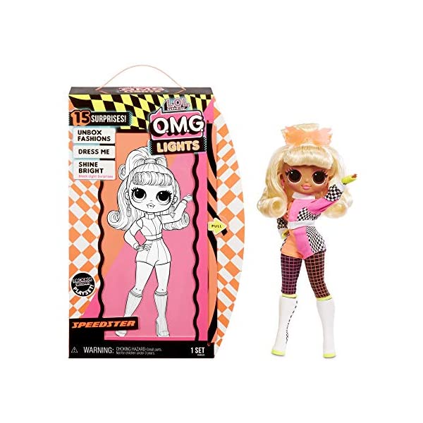 LOLサプライズ ライト スピードスター 光る 蛍光 おもちゃ グッズ フィギュア 人形 ファッションドール L.O.L. Surprise! O.M.G. L...