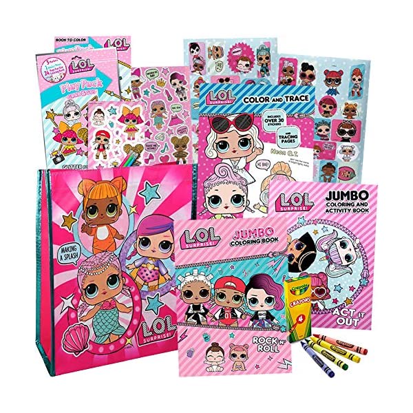 LOLサプライズ おもちゃ グッズ フィギュア 人形 ファッションドール LOL Surprise Activity Toy Set for Girls by ...