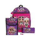 LOLサプライズ おもちゃ グッズ フィギュア 人形 ファッションドール LOL Surprise Purple Back too School Essentials Set for Girls, Purple, Size 16