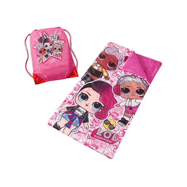 LOLサプライズ おもちゃ グッズ フィギュア 人形 ファッションドール LOL Surprise Sling Bag Slumber Set, Pink