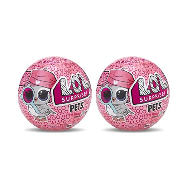 LOLTvCY 2Zbg  ObY tBMA l` t@bVh[ L.O.L. Surprise! Pets Series 4 (2 Pack), Standard