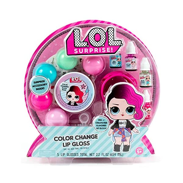 LOLサプライズ おもちゃ グッズ フィギュア 人形 ファッションドール L.O.L. Surprise! Color Change Lip Gloss By ...