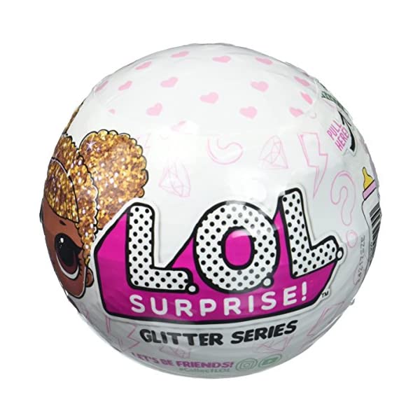 LOLサプライズ 2個セット おもちゃ グッズ フィギュア 人形 ファッションドール L.O.L Surprise! Glitter Series - 2 pa...