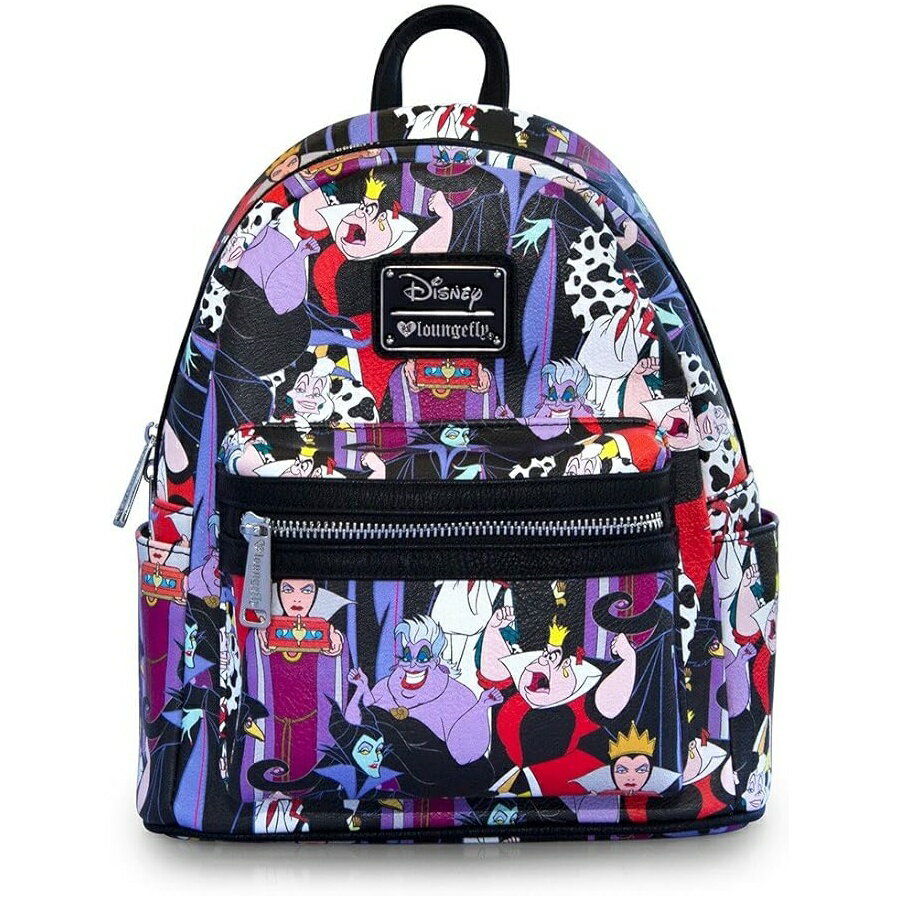 Rakuten - ラウンジフライ ディズニー ヴィランズ レディース ミニ バックパック Loungefly Disney Villains Womens Mini Backpack