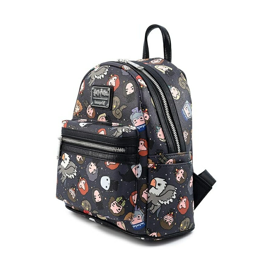 Loungefly Harry Potter Characters All Over Print Women's Double Strap Shoulder Bag Purse
