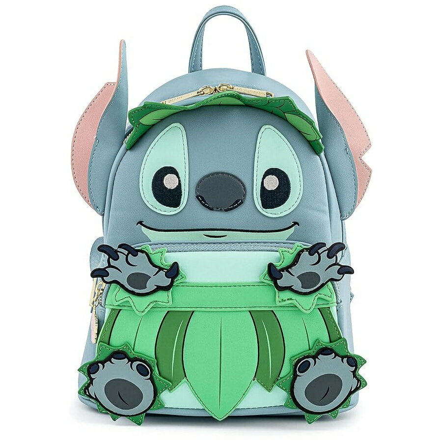 Loungefly Disney Stitch Luau Cosplay Women's Double Strap Shoulder Bag Purse, One Size
