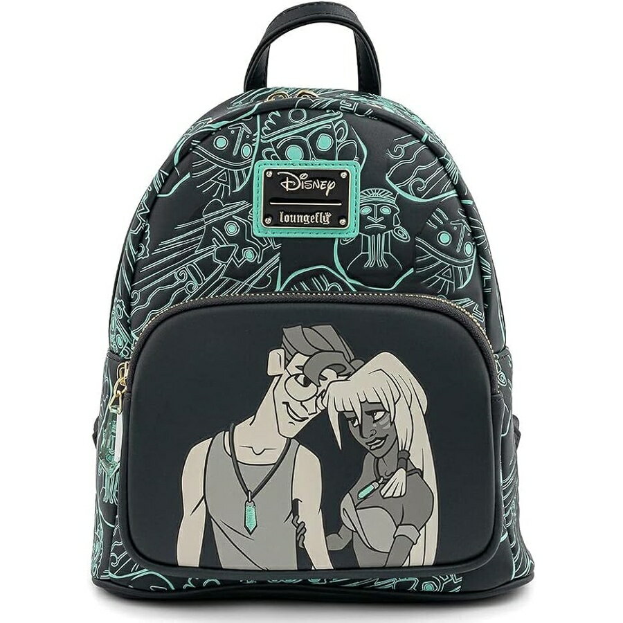 Loungefly Disney Atlantis 20th Anniversary Kida Milo Women's Double Strap Shoulder Bag Purse