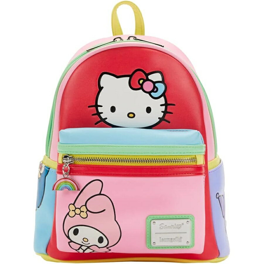 Loungefly Sanrio Hello Kitty and Friends Color Block Women's Double Strap Shoulder Bag Purse