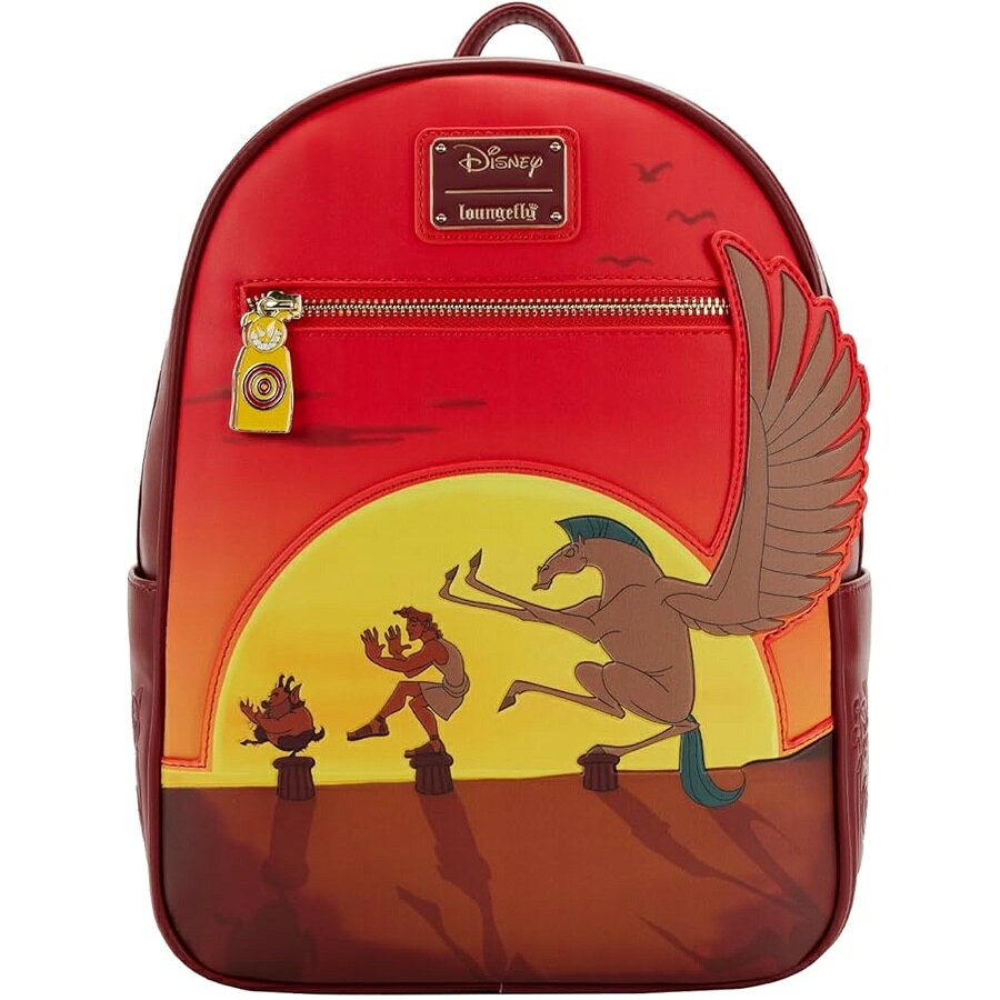 他の ラウンジフライ はこちら Loungefly Disney Hercules 25TH Anniversary Sunset MINI Backpackラウンジフライ ディズニー ヘラクレス 25周年記念 サンセット MINI バックパック発送までの目安5〜15日　営業日以内に発送※12月、連休等は物流が混雑し、遅延する場合がございます。予めご了承ください。 商　品　情　報 メーカー Loungefly 商品名（英語） Loungefly Disney Hercules 25TH Anniversary Sunset MINI Backpack 商品名（翻訳） ラウンジフライ ディズニー ヘラクレス 25周年記念 サンセット MINI バックパック 商品詳細 ・フェイクレザー・アメリカ製・バックパックの特徴には、丈夫なゴールドの金具、調節可能なストラップ、ビーガンレザー（ポリウレタン）、サイドポケット、エナメルジッパーチャーム、アップリケとプリントのディテールが含まれます。裏地のコーディネートにも注目してください。 ※メーカーより頂いた商品説明を翻訳しております。翻訳による差異はご了承ください。 ◆ 様々なギフトシーンにぴったりの商品を豊富に取り揃えております ◆ プレゼント　ギフト　クリスマス　母の日　父の日　記念日　誕生日　お誕生日　誕生日プレゼント　敬老の日　記念品　結婚記念日　メモリアルギフト　お祝い　出産祝い　結婚式　結婚祝い　御祝　披露宴　引き出物　引出物　ウェディングギフト　ブライダルギフト　景品　賞品　コンペ景品　ゴルフコンペ　粗品　お中元　御中元　お歳暮　御歳暮　残暑見舞い　引越し　引っ越し祝い　引越し祝い　贈答品　入園祝い　入学祝い　卒業祝い　成人式　就職祝い　昇進祝い　定年退職記念　還暦祝い　卒業記念品　内祝　お返し　お礼　御礼　お祝い返し