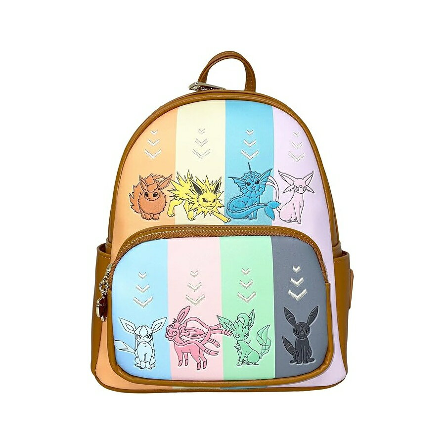 Loungefly Pok?mon Eeveelutions レディース ダブルストラップ ショルダーバッグ 財布 Loungefly Pokemon Eeveelutions Womens Double Strap Shoulder Bag Purse