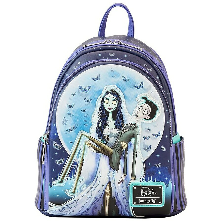 Rakuten - ラウンジフライ ワーナー ブラザーズ コープスブライド ムーン ミニ バックパック スタンダード Loungefly Warner Brothers Corpse Bride Moon Mini Backpack Standard