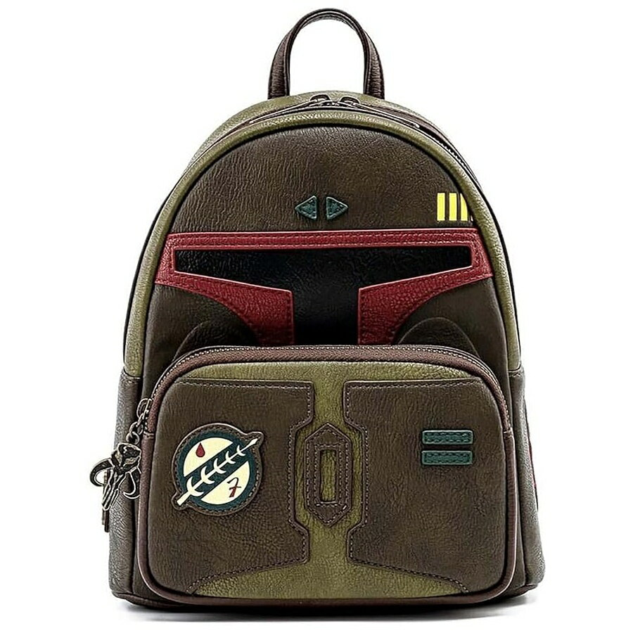 Loungefly Star Wars Boba Fett No Good To Me Dead Cosplay Women's Double Strap Shoulder Bag Purse