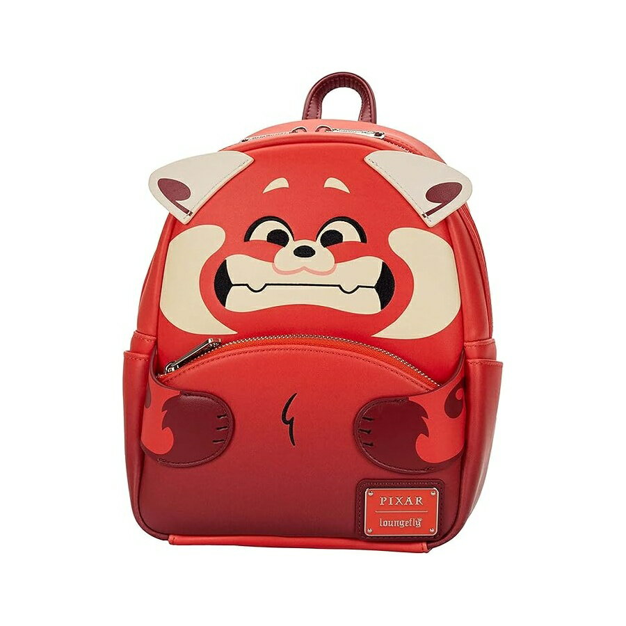 Loungefly ディズニー ピクサー ターニングレッド コスプレ レディース ダブルストラップ ショルダーバッグ 財布 Loungefly Disney Pixar Turning Red Cosplay Womens Double Strap Shoulder Bag Purse