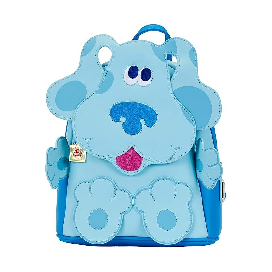 Loungefly Blue's Clues Blue コスプレ レディース ダブルストラップ ショルダーバッグ 財布 Loungefly Blue's Clues Blue Cosplay Womens Double Strap Shoulder Bag Purse