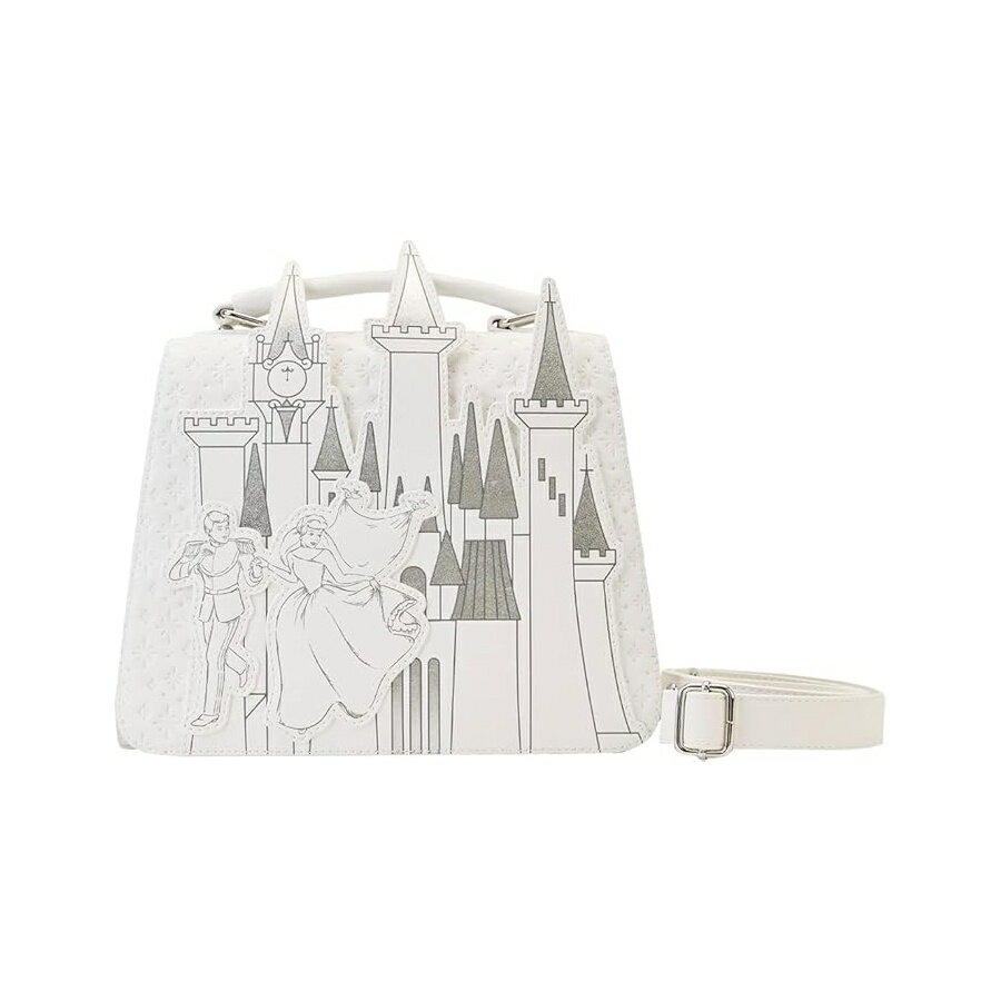 ラウンジフライ ディズニー シンデレラ ハッピーエバーアフター クロスボディバッグ Loungefly Disney Cinderella Happily Ever After Crossbody Bag