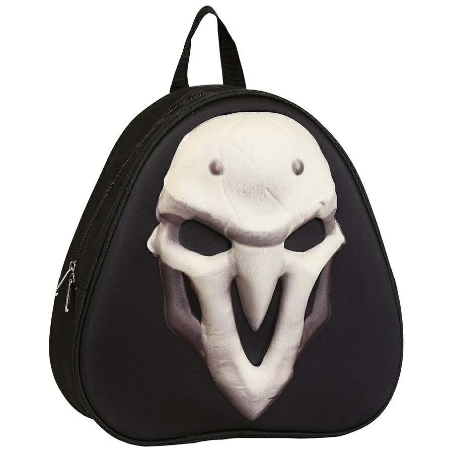 Rakuten - Loungefly オーバーウォッチ リーパー 3D バックパック (ワンサイズ ブラック) Loungefly Overwatch Reaper 3D Backpack (One_Size, Black)
