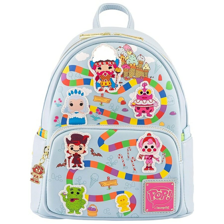 Loungefly POP Candyland Take Me To Candy Women's Double Strap Shoulder Bag Purse
