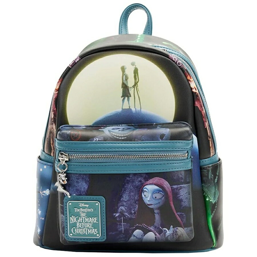 Loungefly Disney Nightmare Before Christmas Final Frame Women's Double Strap Shoulder Bag Purse