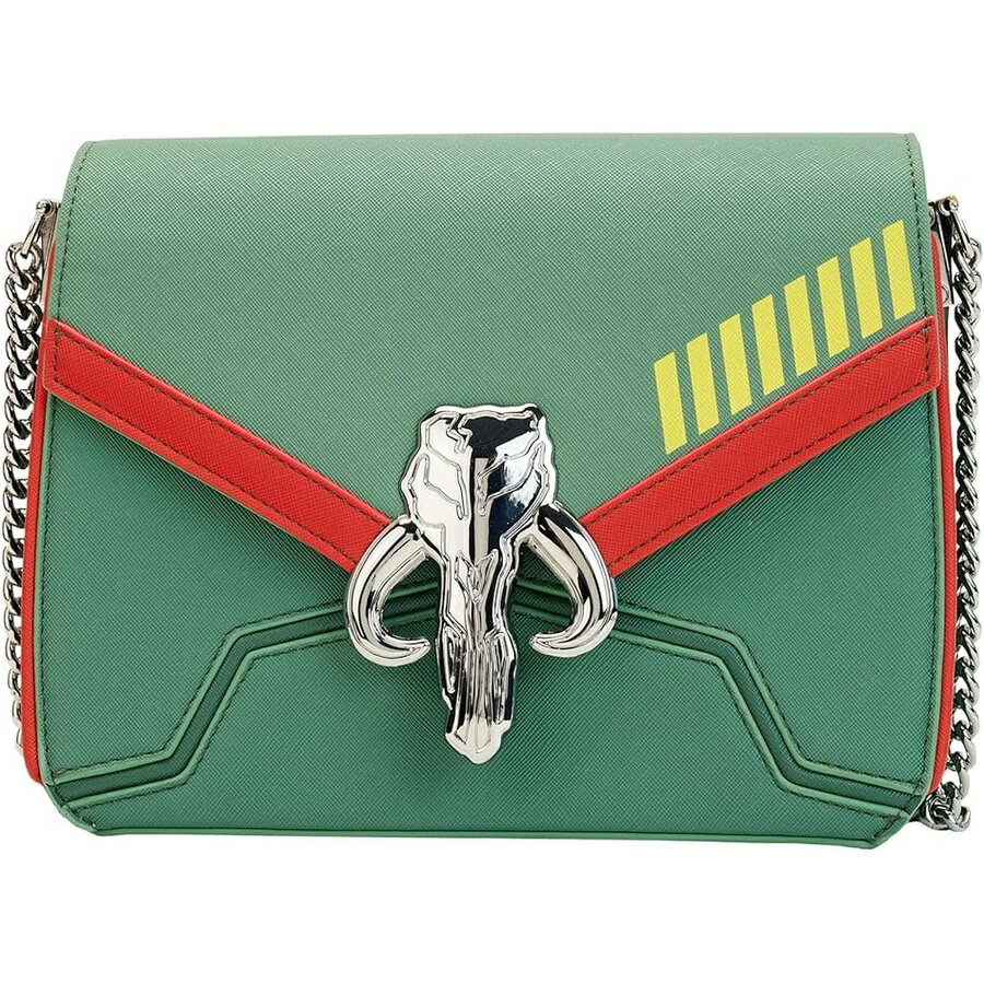 Rakuten - Loungefly スターウォーズ ボバ・フェット コスプレ クロスボディ財布 Loungefly Star Wars Boba Fett Cosplay Crossbody Purse
