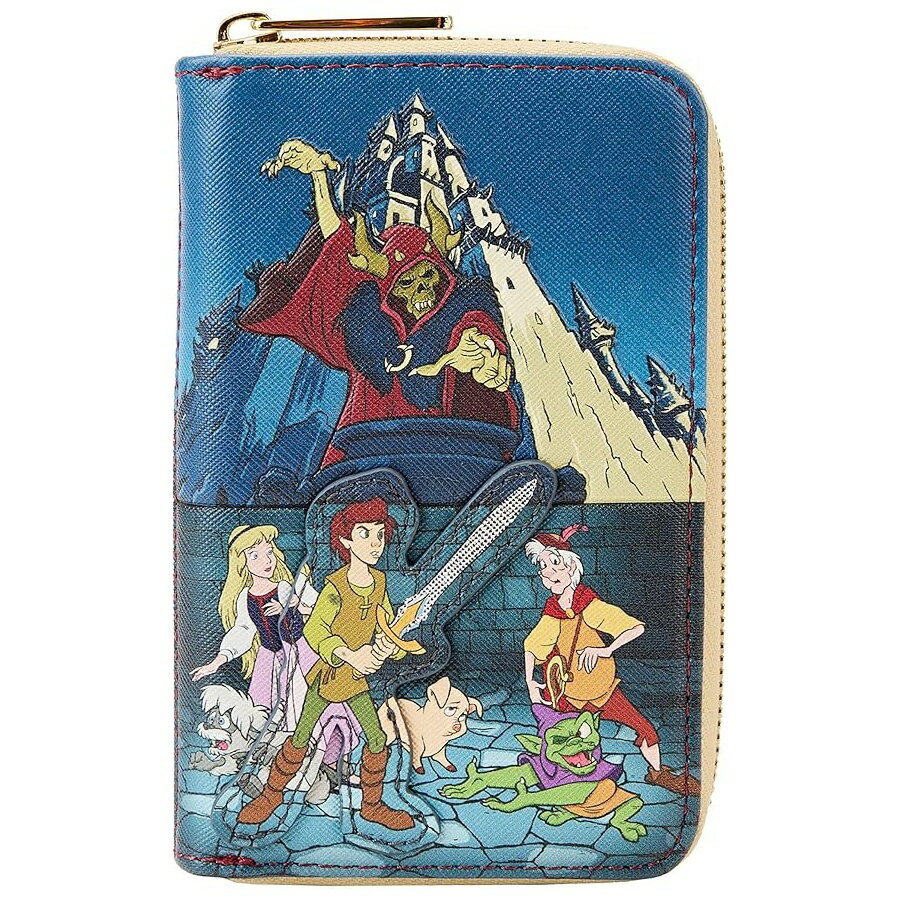 Rakuten - ラウンジフライ ディズニー ブラック 大釜 フラップ ウォレット Loungefly Disney The Black Cauldron Flap Wallet