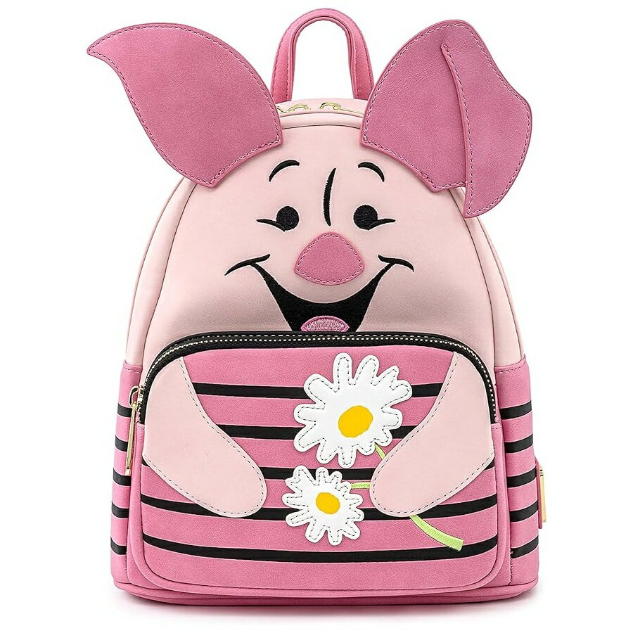 Loungefly Disney Winnie the Pooh Piglet Cosplay Women's Double Strap Shoulder Bag Purse