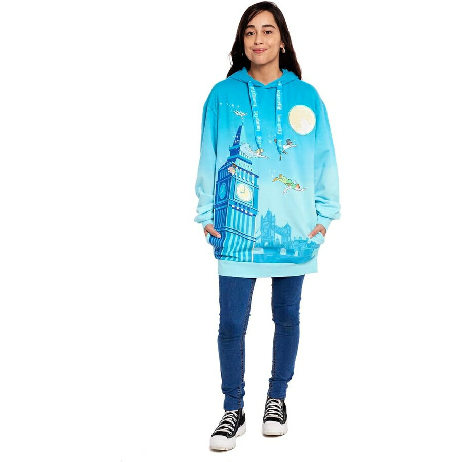 Rakuten - 【XLサイズ】 ラウンジフライ ディズニー ピーターパン ユー キャン フライ パーカー Loungefly Disney Peter Pan You Can Fly Hoodie
