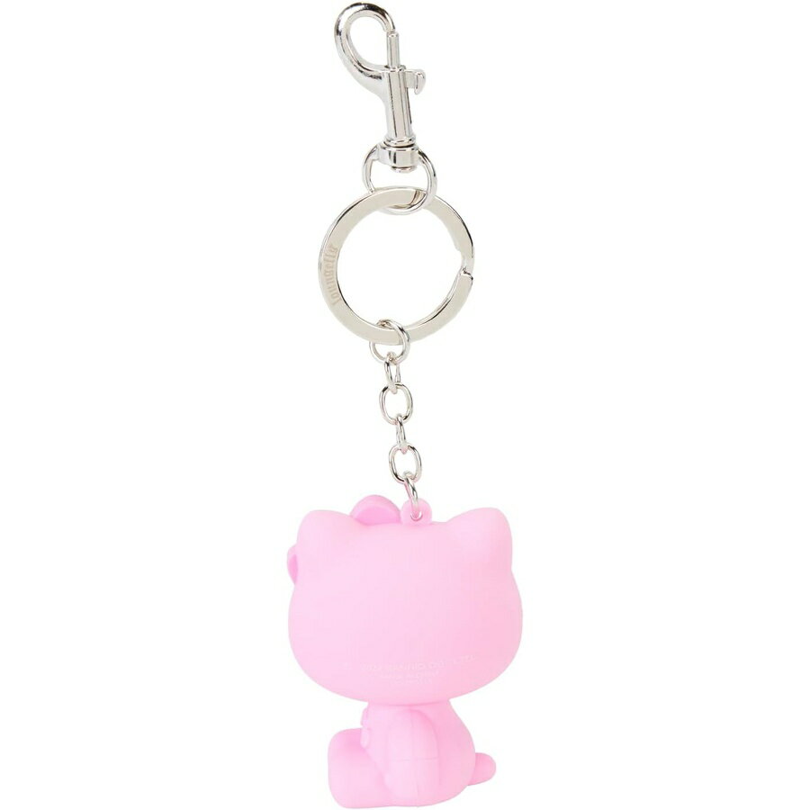 ラウンジフライ ハローキティ 50周年記念 クリアでキュートな3D成型キーホルダー Loungefly Hello Kitty 50th Anniversary Clear and Cute 3D Molded Keychain