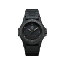 ルミノックス Luminox 腕時計 時計 ウォッチ ネイビーシールズ アメリカ海軍 特殊部隊 ミリタリー Luminox Navy Seal Watch for Men and Women Black Out (XS.0301.BO / 0300 Series): 100 Meter Water Resistant Light Weight Case Hardened Mineral Glas