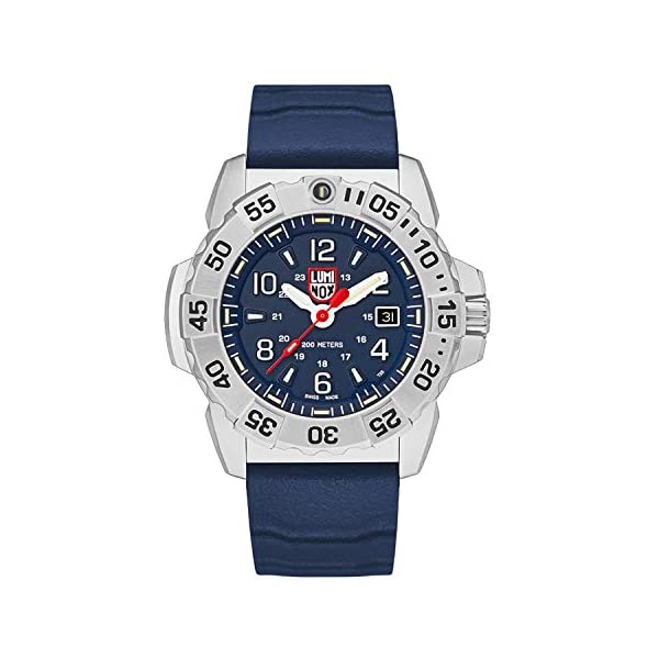 楽天i-selectionルミノックス Luminox 腕時計 時計 ウォッチ ネイビーシールズ アメリカ海軍 特殊部隊 メンズ 男性用 ミリタリー Luminox Mens Watch Navy Seal Steel 3253: 45mm Navy Blue Display Silver Stainless Steel 200 M Water Resistant