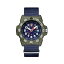 ルミノックス Luminox 腕時計 時計 ウォッチ メンズ 男性用 ミリタリー Luminox Men's SEA Stainless Steel Swiss-Quartz Watch with Nylon Strap, Blue, 24 (Model: 3503.ND)