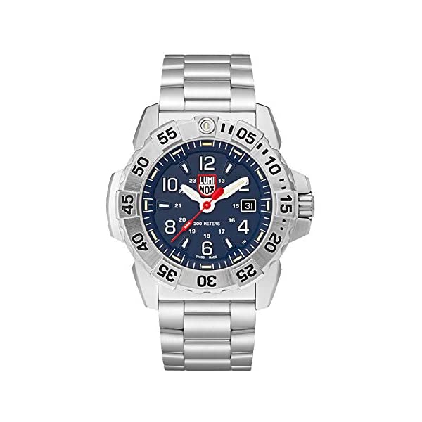 楽天i-selectionルミノックス Luminox 腕時計 時計 ウォッチ ネイビーシールズ アメリカ海軍 特殊部隊 メンズ 男性用 ミリタリー Luminox Mens Wrist Watch Navy Seal Steel 3254: 45mm Blue Dial Stainless Steel 200 M Water Resistant