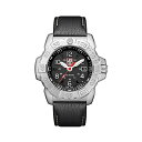 ~mbNX Luminox rv v EHb` Y jp ~^[ Luminox Men's SEA Stainless Steel Swiss-Quartz Watch with Leather Strap, Black, 24 (Model: 3251)