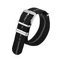 ~mbNX Luminox rv v EHb` Y jp voh vxg oh xg ւoh ւxg ~^[ Luminox Men's Black & Gray Webbing Nylon Strap Stainless Steel 4 Loops Watch Band