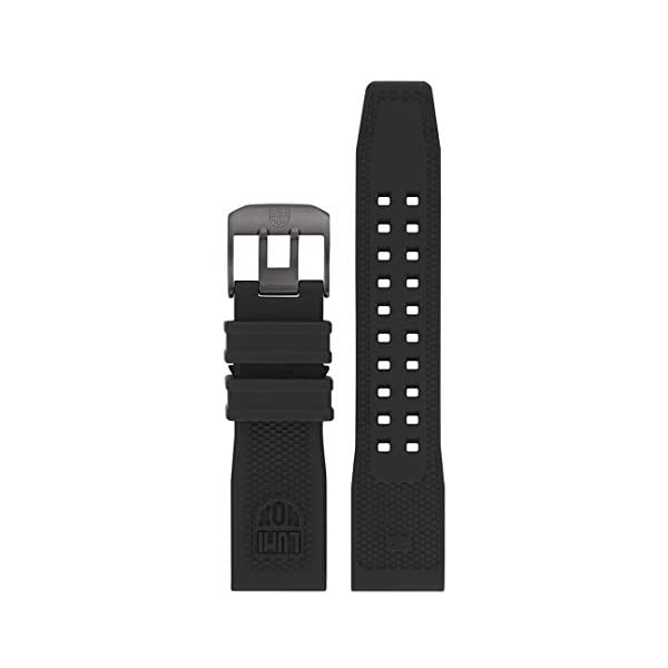 ルミノックス Luminox 腕時計 時計 ウォッチ メンズ 男性用 時計バンド 時計ベルト 交換バンド 交換ベルト 替えバンド 替えベルト ラバーバンド ミリタリー Luminox Men's 1000 ICE-SAR Series Black Rubber Watch Band