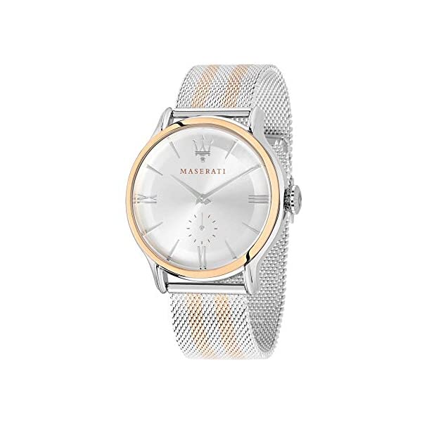 マセラティ 腕時計 R8853118005 メンズ 男性用 ウォッチ 時計 アクセサリー グッズ 納車祝い プレゼント Maserati Epoca Silver Dial Men's Watch R8853118005