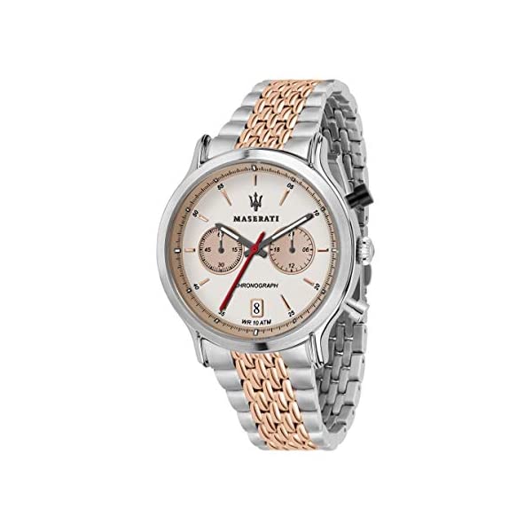マセラティ 腕時計 R8873638002 メンズ 男性用 ウォッチ 時計 アクセサリー グッズ 納車祝い プレゼント MASERATI Legend 42 mm Chronograph Ivory DIAL Men's Watch