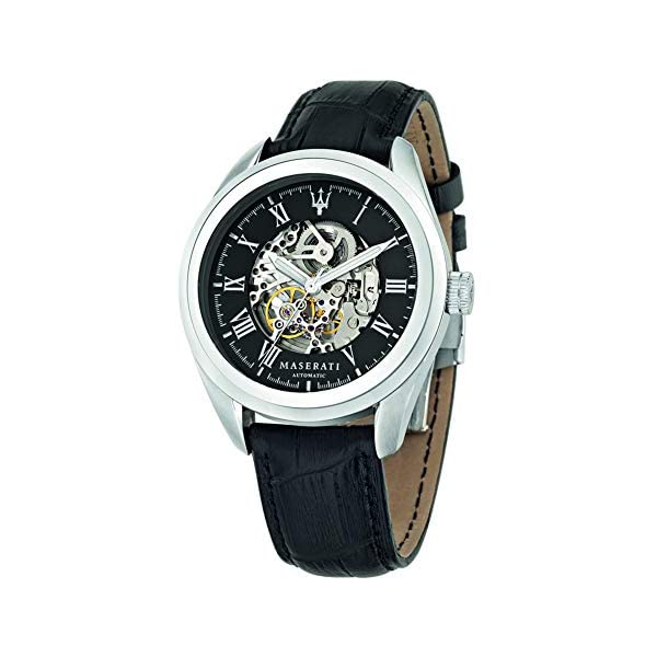マセラティ 腕時計 R8871612001 メンズ 男性用 ウォッチ 時計 アクセサリー グッズ 納車祝い プレゼント Maserati Men s R8871612001 Analog Display Quartz Black Watch