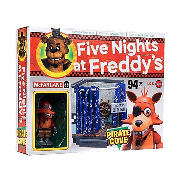 樂天商城 - マクファーレン トイズ ファイブナイツ アット フレディーズ フィギュア 人形 ダイキャスト McFarlane Five Nights at Freddys Pirate Cove Construction Set