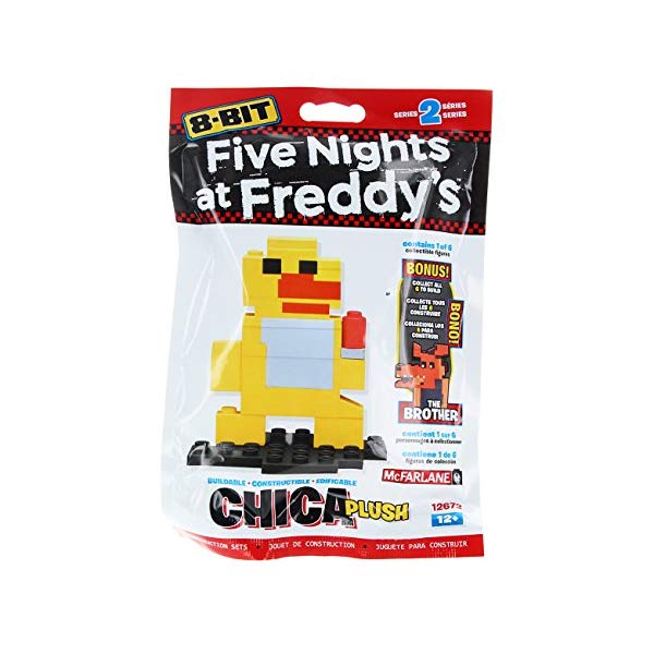 マクファーレン トイズ ファイブナイツ アット フレディーズ フィギュア 人形 ダイキャスト McFarlane Toys 12672-3 Five Nights At Freddy's 8-Bit Buildable Figures Building Kit