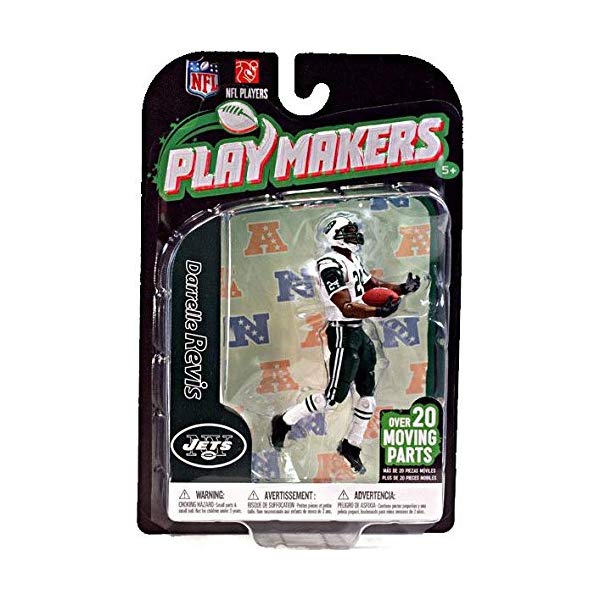 マクファーレン トイズ NFL アメフト アクション フィギュア ダイキャスト NFL New York Jets McFarlane 2012 Playmakers Series 3 Darrelle Revis Action Figure