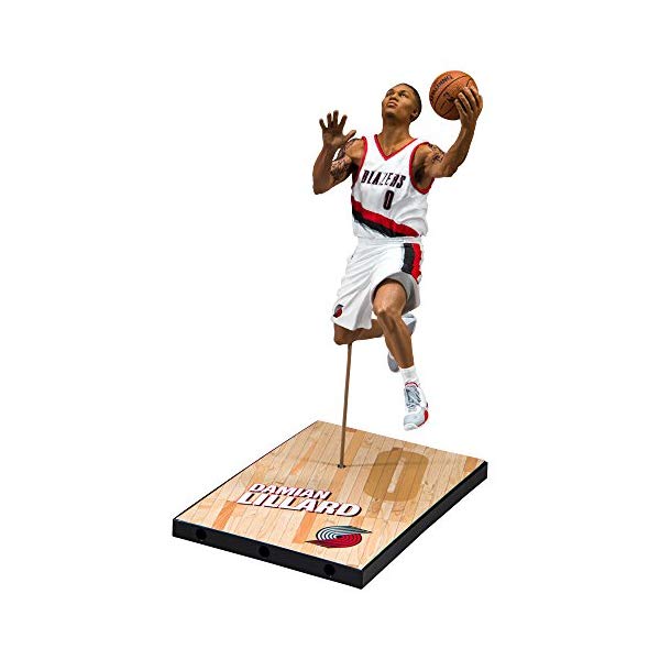 マクファーレン トイズ NBA バスケットボール アクション フィギュア ダイキャスト McFarlane Toys NBA Series 30 Portland Trail Blazers Damian Lillard Action Figure